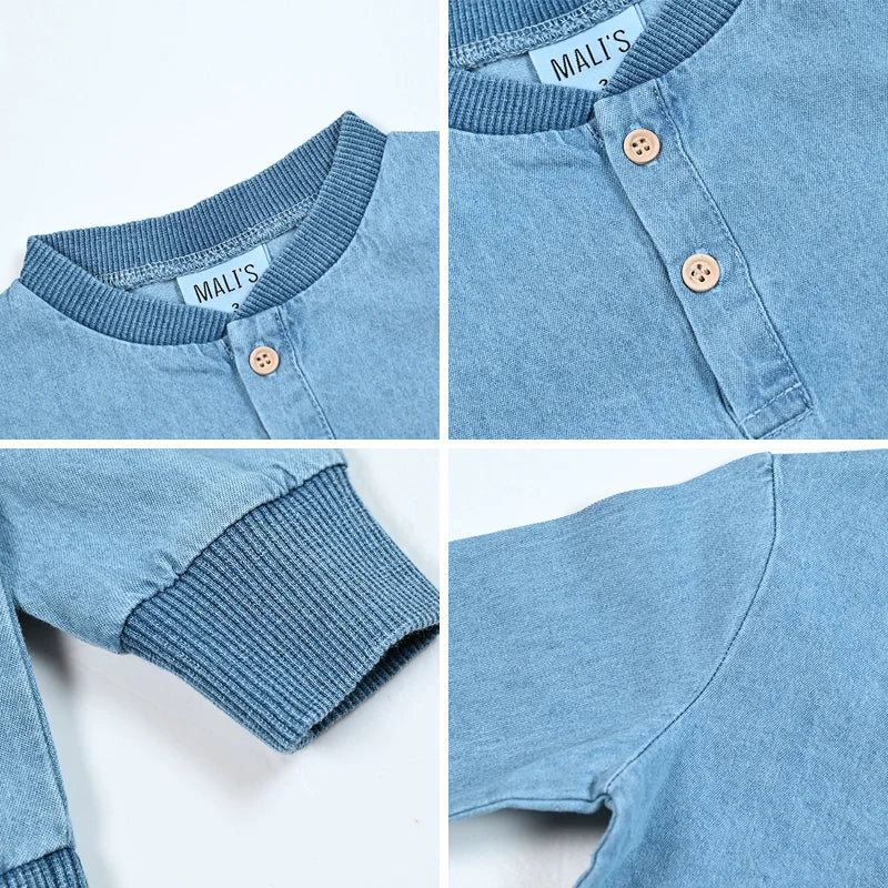 Summer Kid's T-Shirt Top Romper Skirt Set