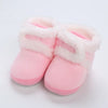 Newborn Baby Soft Booties Solid Snow Boots