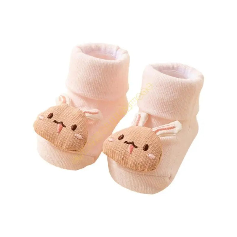 Baby Cartoon Plush Walking Shoes