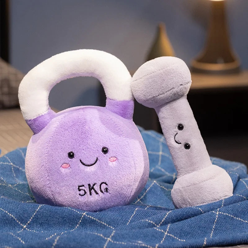 Kettlebell Dumbbell Doll Decor Birthday Gifts for Kids