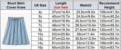 Embroidered Denim Boys Girls Familly Match Clothes