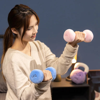 Kettlebell Dumbbell Doll Decor Birthday Gifts for Kids