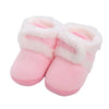 Newborn Baby Soft Booties Solid Snow Boots