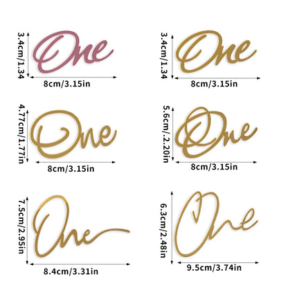 Kid's 1st Birthday Party Cake Decor