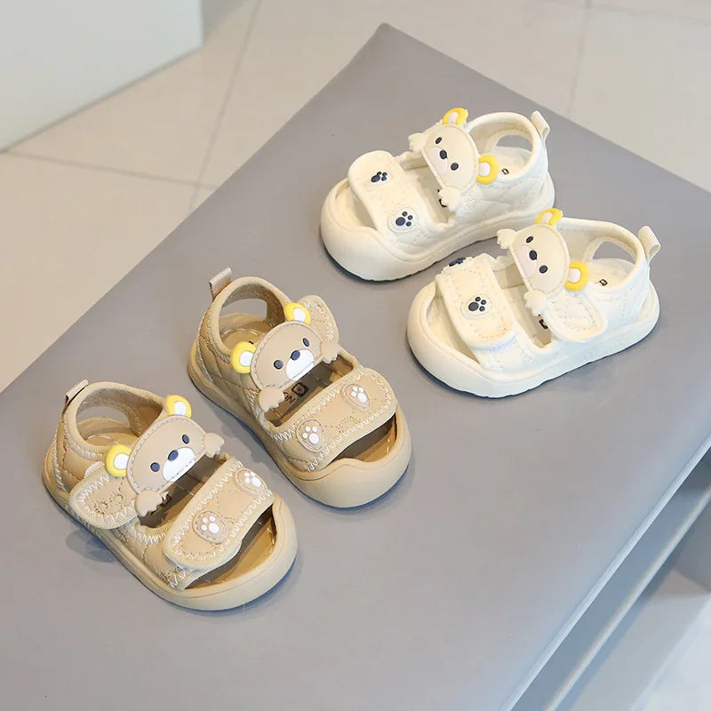 Children's Toddler Non-slip Wrapped Head Sandals