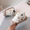 PU Leather Infant Girl's Sneakers
