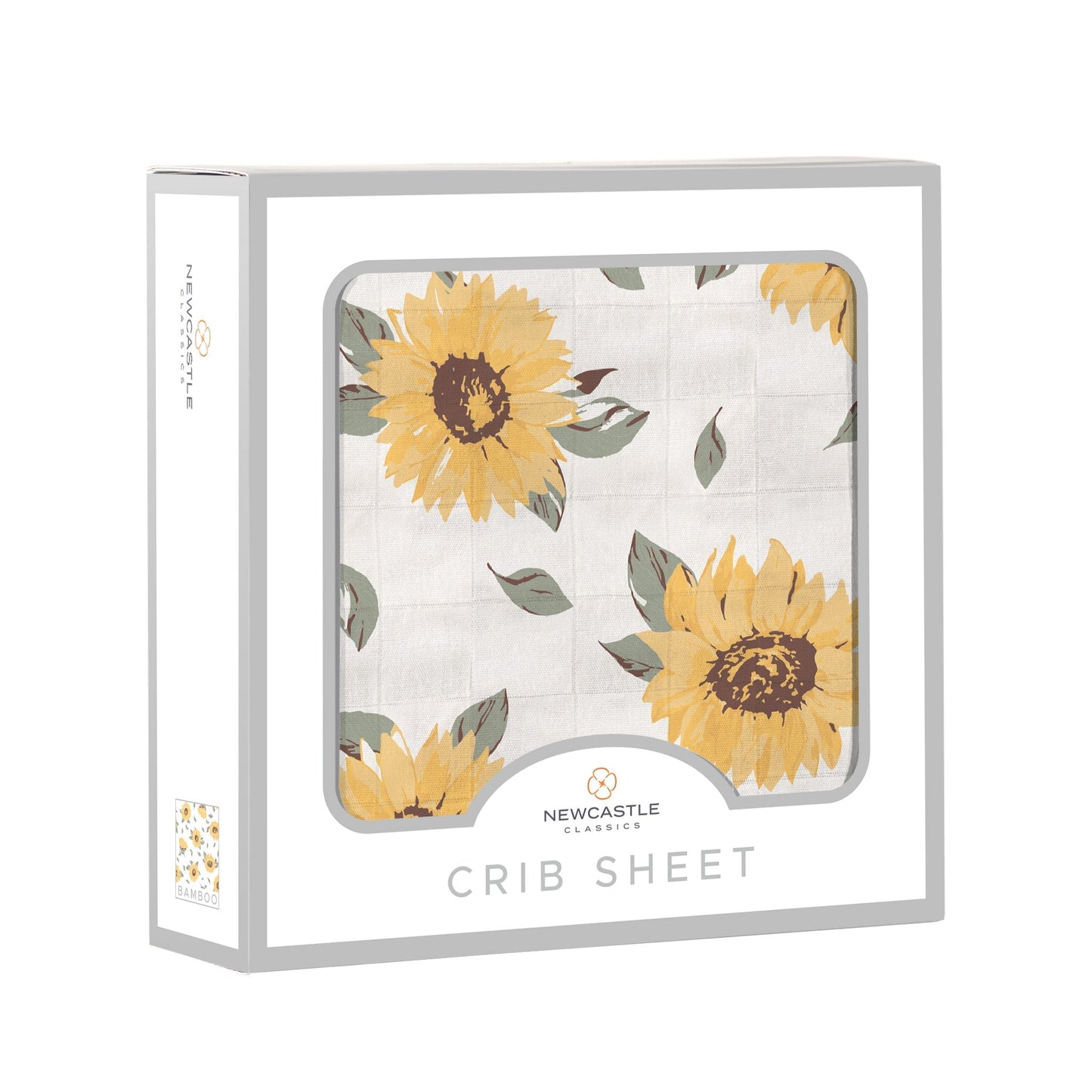 Sunflower Farm Crib Sheet-1