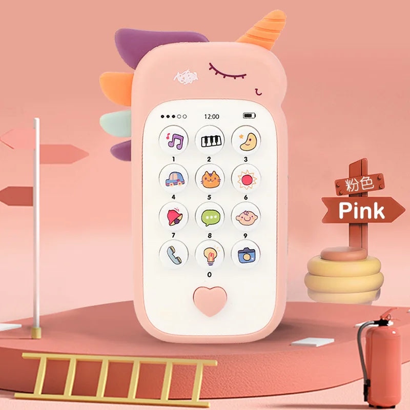 Baby Phone Toy with teether multivariant-5