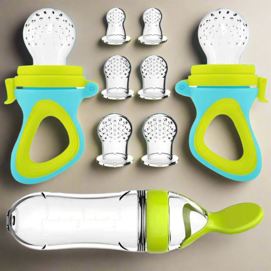 Set of 11 pcs silicone weaning accessories multivariant-5