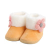 Newborn Baby Soft Booties Solid Snow Boots