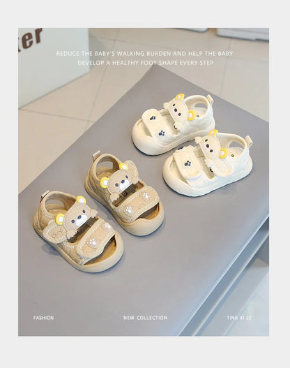 Children's Toddler Non-slip Wrapped Head Sandals