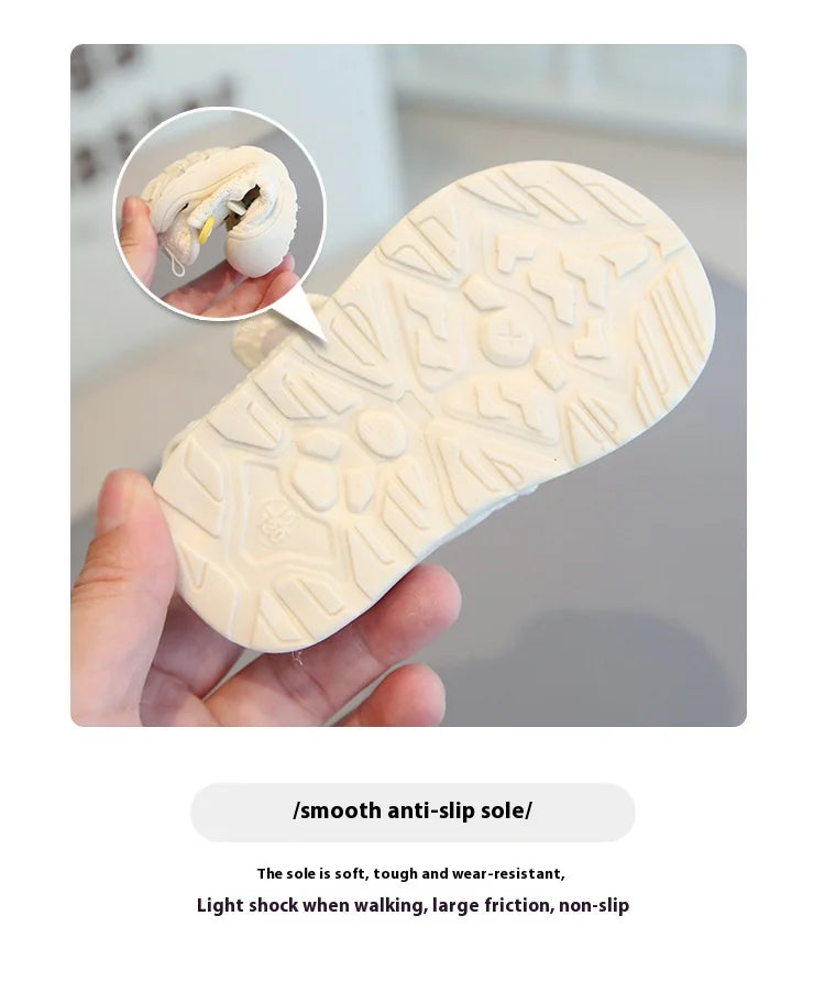 Children's Toddler Non-slip Wrapped Head Sandals