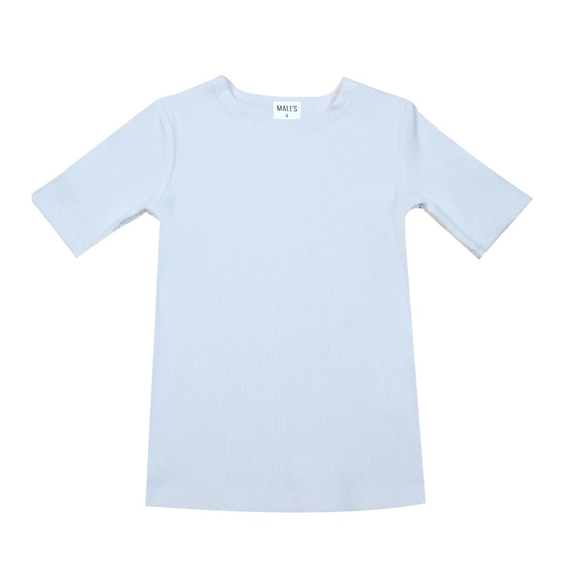 Summer Kid's T-Shirt Top Romper Skirt Set