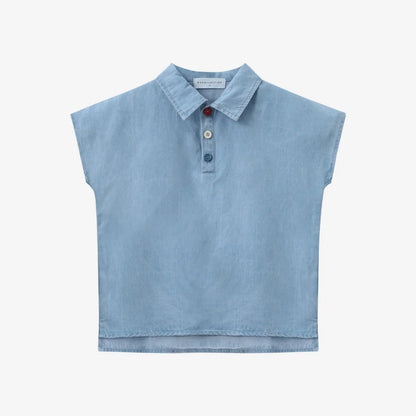 Embroidered Denim Boys Girls Familly Match Clothes