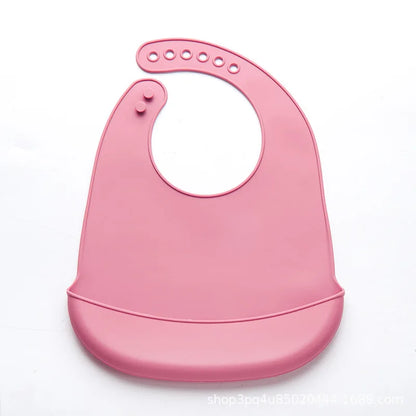 Baby Silicone Bib for Babies with Pocket multivariant-7