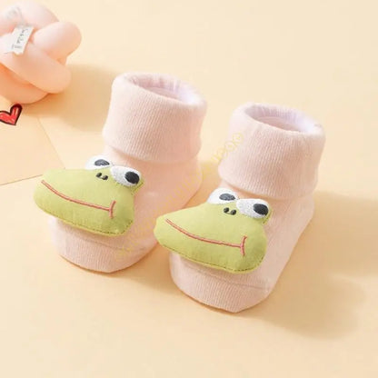 Baby Cartoon Plush Walking Shoes