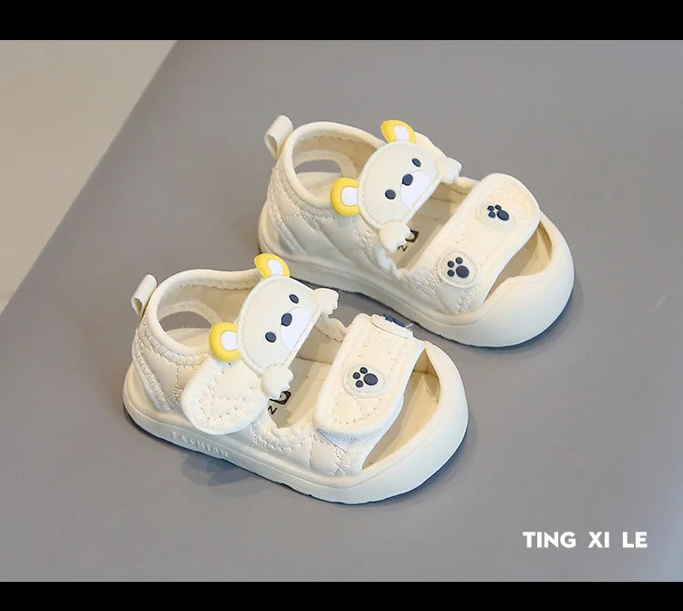 Children's Toddler Non-slip Wrapped Head Sandals