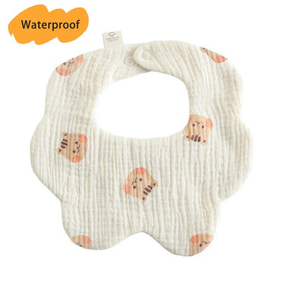 Multi layered Waterproof Baby Bib multivariant-13