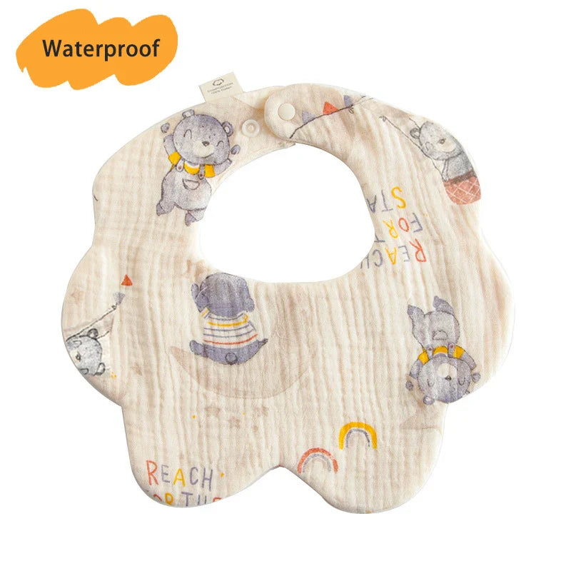 Multi layered Waterproof Baby Bib multivariant-6