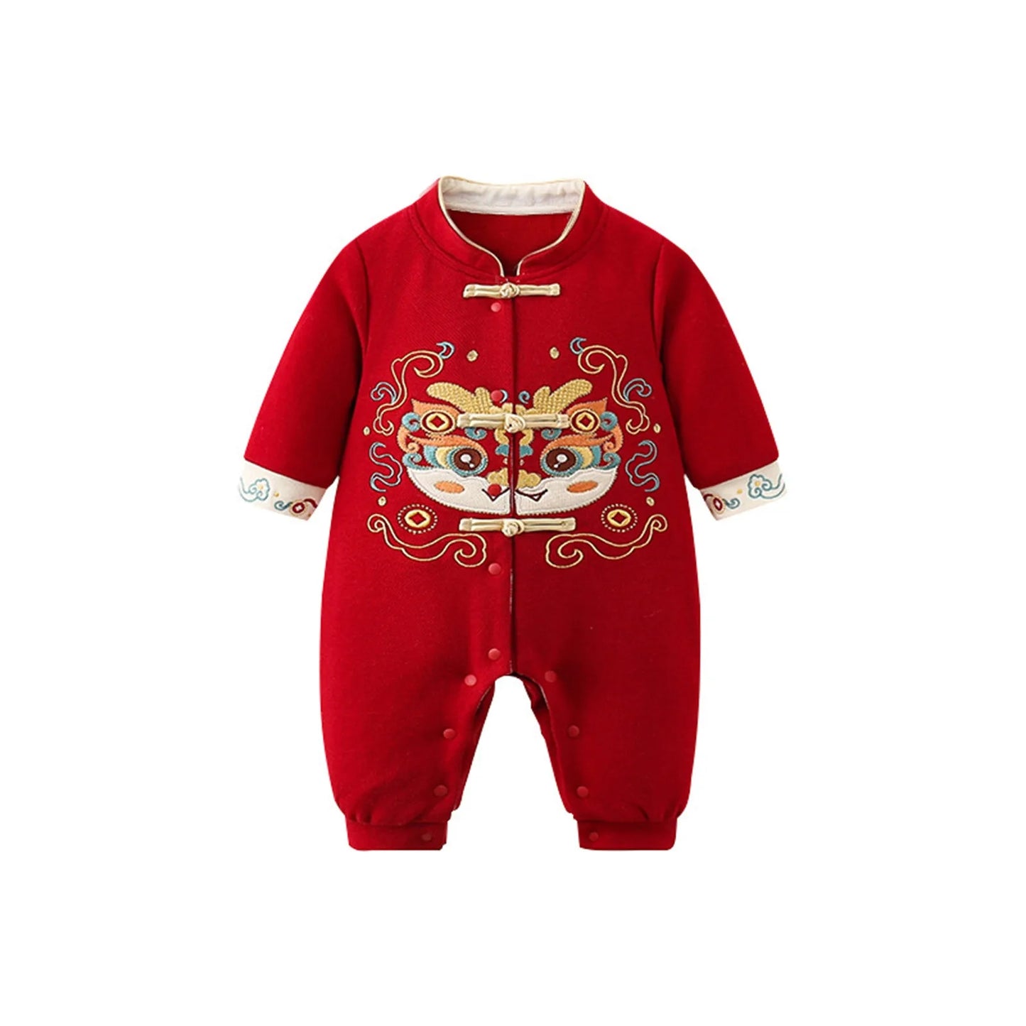 Chinese Style Baby Boy Girls Jumpsuits