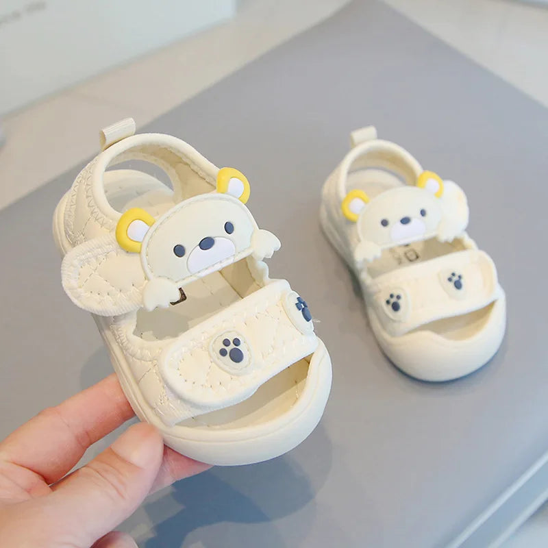 Children's Toddler Non-slip Wrapped Head Sandals