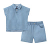 Embroidered Denim Boys Girls Familly Match Clothes