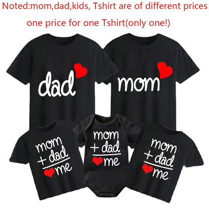 Mom Dad Me Family Matching Outfits Clothes Family Set