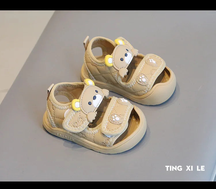 Children's Toddler Non-slip Wrapped Head Sandals