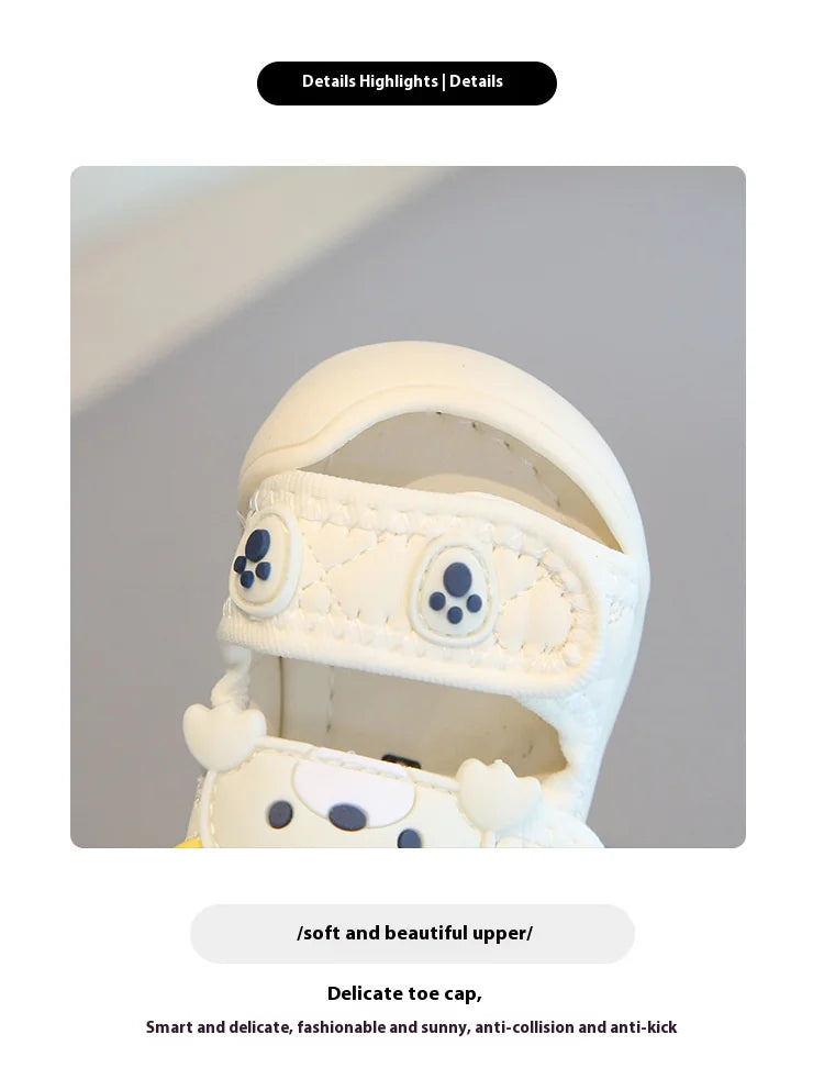 Children's Toddler Non-slip Wrapped Head Sandals