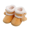 Newborn Baby Soft Booties Solid Snow Boots