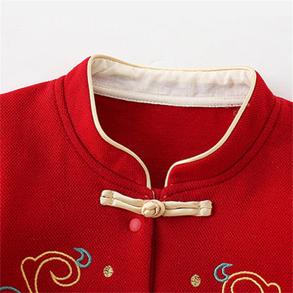 Chinese Style Baby Boy Girls Jumpsuits