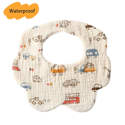Multi layered Waterproof Baby Bib multivariant-9
