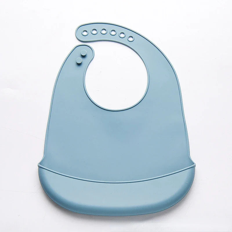 Baby Silicone Bib for Babies with Pocket multivariant-6