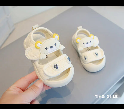 Children's Toddler Non-slip Wrapped Head Sandals