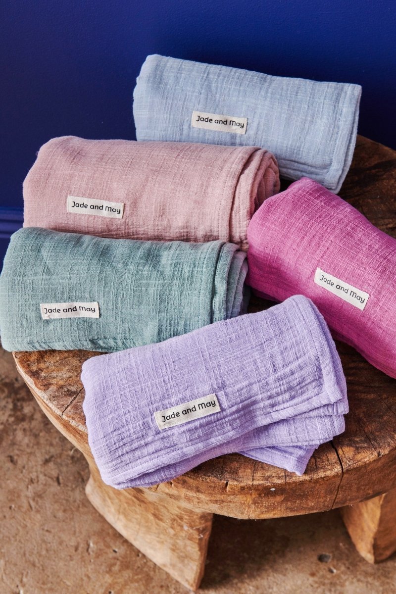 Cotton Baby Wrap - Pastels-2