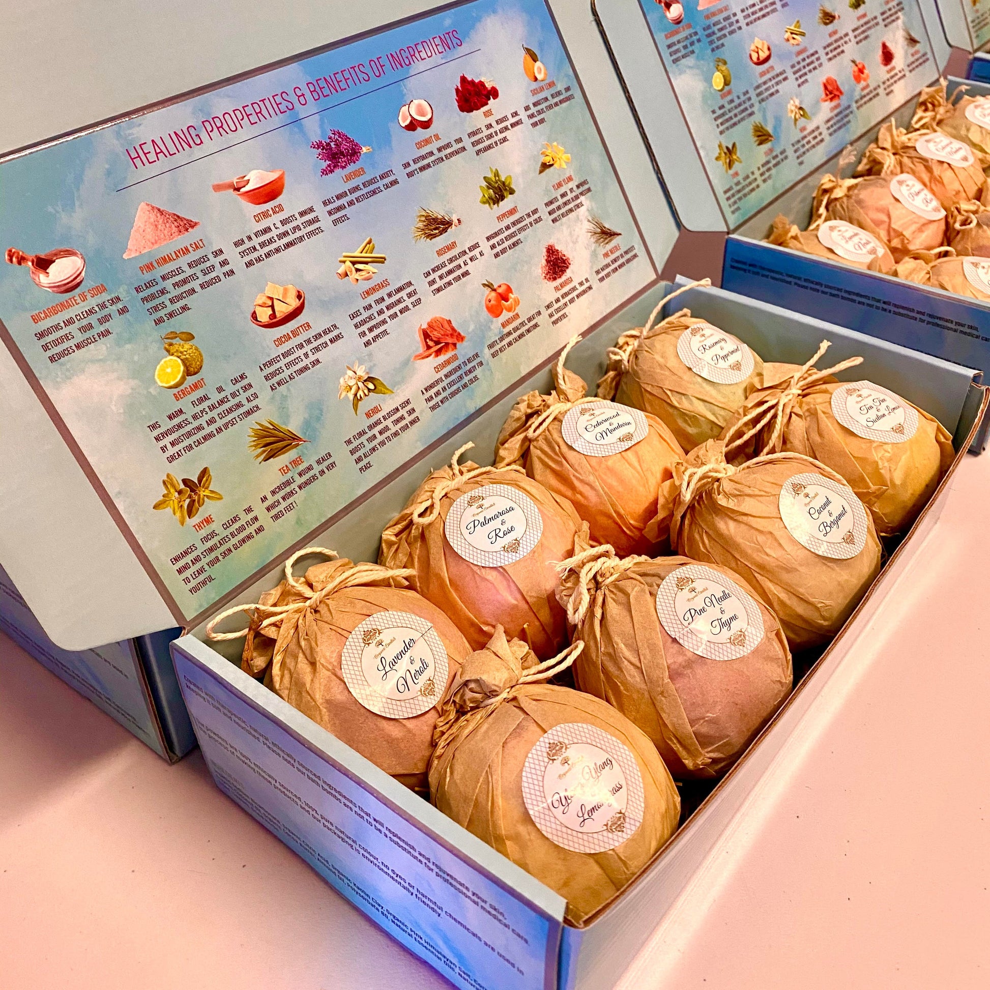 Luxury Therapeutic 'Purity' Bath Bomb Gift Set-1