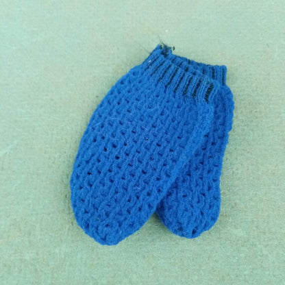 Baby Cashmere Mittens Waffle Stitch