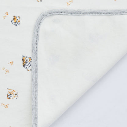 Lively Tiger Waterproof Baby White Changing Mat-4