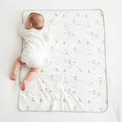 Magic Adventure Waterproof Baby White Changing Mat-0