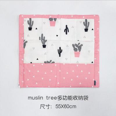 Baby Crib Hanging Storage Bag Portable Diaper Organizer Newborn Bedding Set  Foldable Nappy Bags Newborn Diaper Container-2