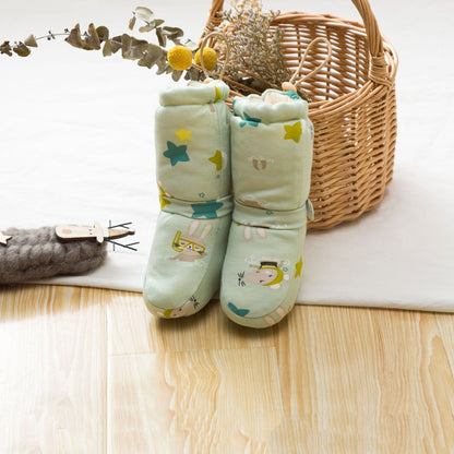 Arrival Baby Animals Cartoon Pattern Toddler Cotton Shoes-2