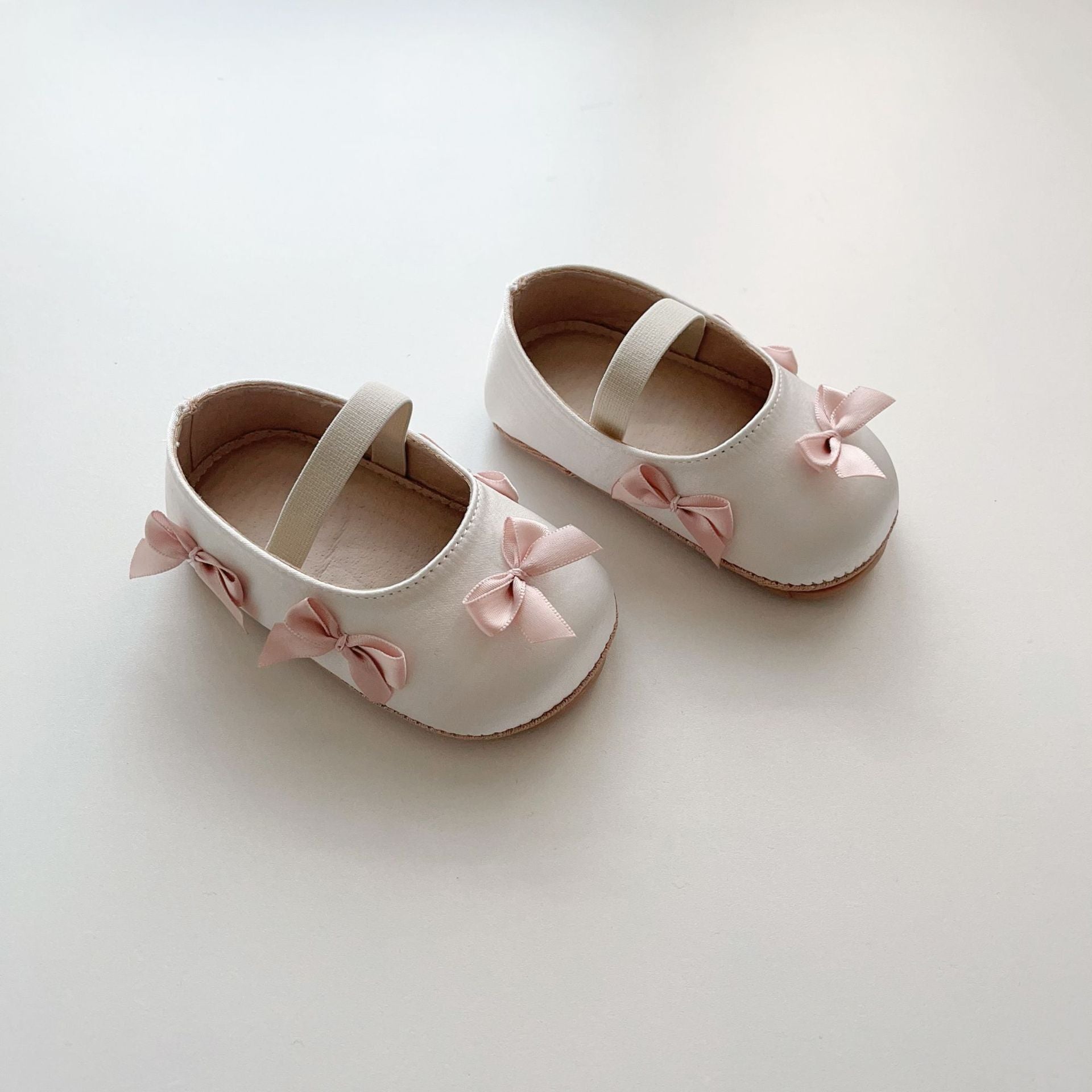 Spring and Summer Baby Girl Fashion Butterfly-bow Pattern Toddler Soft-Sole Anti-slip Walking Shoes-3