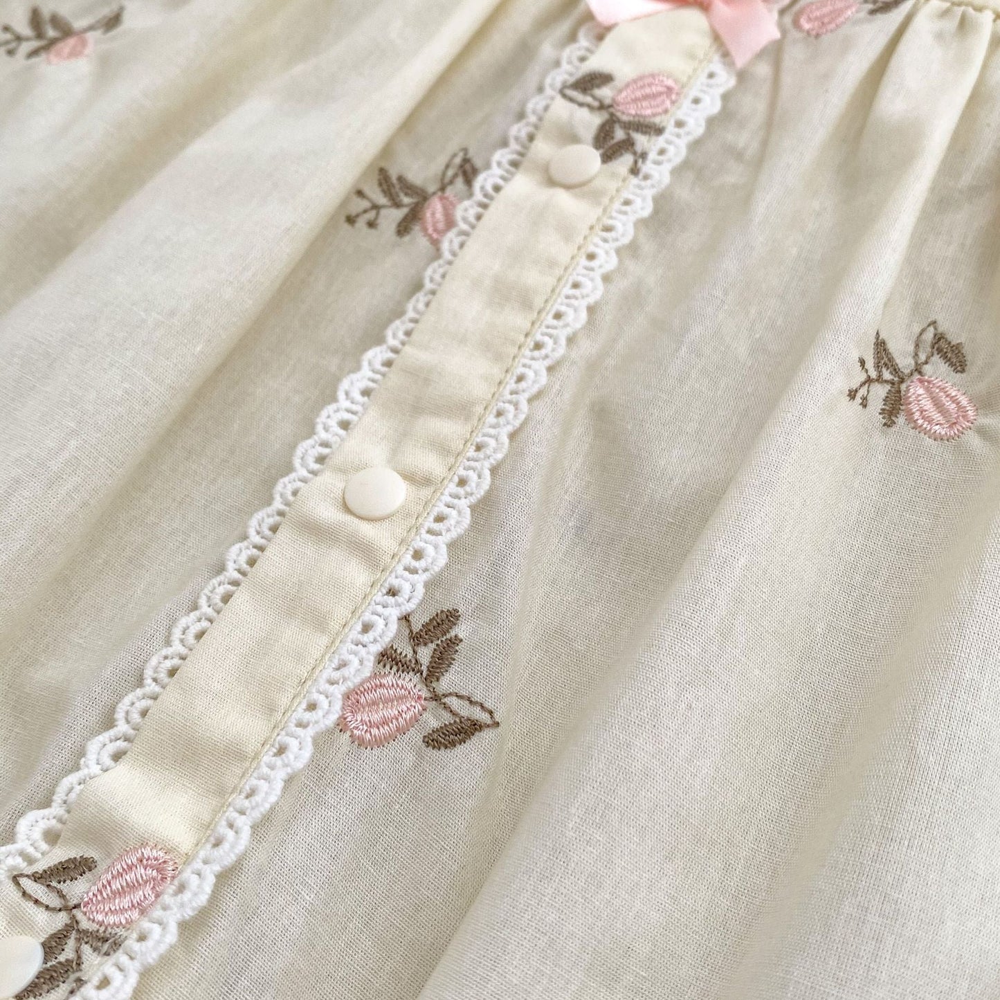 Arrival Spring Baby Kids Girls Long Sleeves Floral Print Rompers and Dress Clothing Sets – Princess Sister Matching Set-3