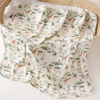 Arrival Baby Blanket with Cartoon Design: Pure Cotton Collection for Spring and Autumn-3
