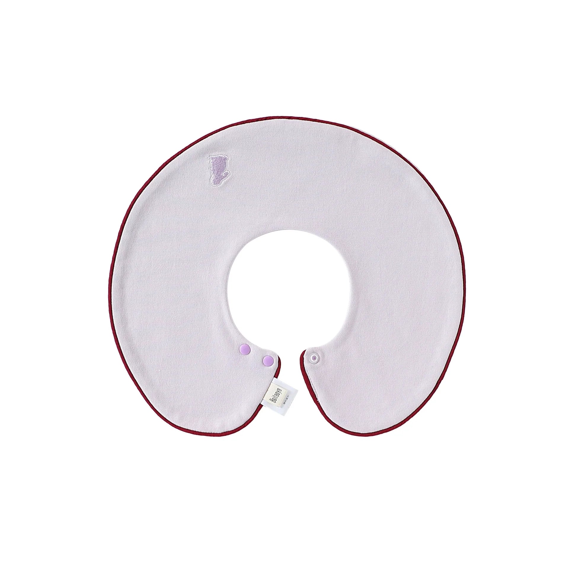 Simple Various Pattern Cotton Bib for Baby-9