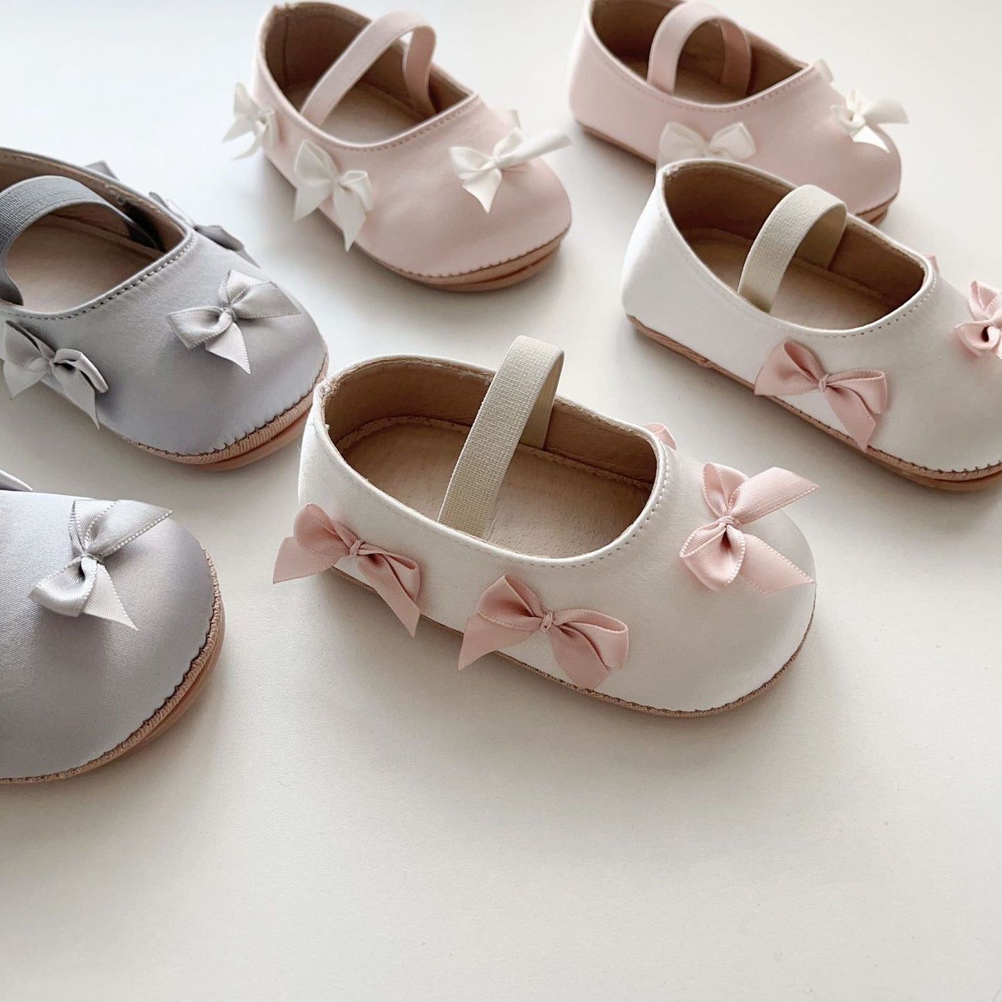 Spring and Summer Baby Girl Fashion Butterfly-bow Pattern Toddler Soft-Sole Anti-slip Walking Shoes-0