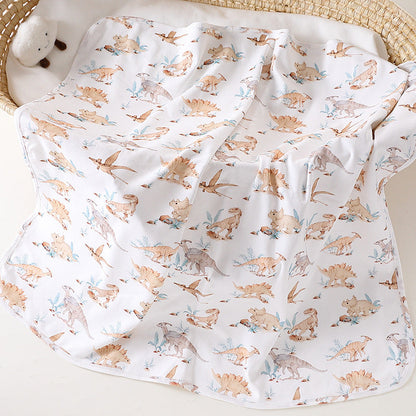 Arrival Baby Blanket with Cartoon Design: Pure Cotton Collection for Spring and Autumn-4
