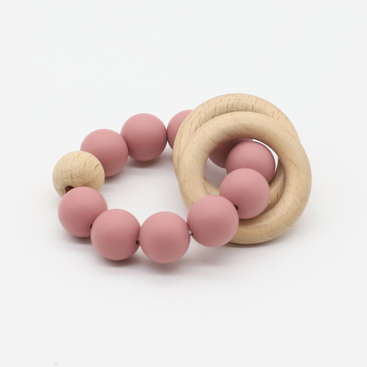 Baby Multicolor Chewable Teether Chain Soothing Chain-5